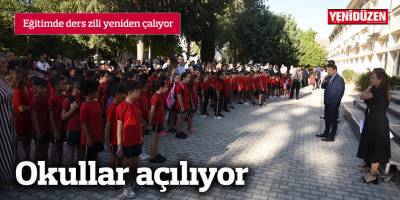 Okullar yarın açılıyor