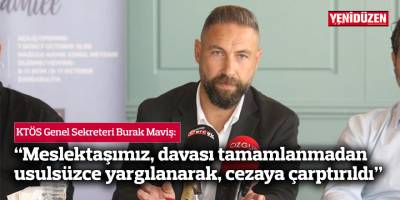 “Meslektaşımız, ceza davası tamamlanmadan KHK nezdinde usulsüzce yargılanarak, cezaya çarptırıldı”