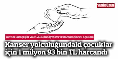 Kemal Saraçoğlu Vakfı 2023 faaliyetleri ve harcamalarını açıkladı