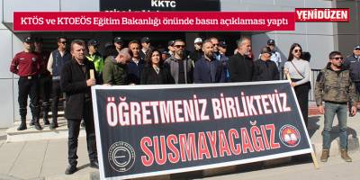 "Öğretmenlerimize atılan çamurun izi üzerimizde kalmayacak”