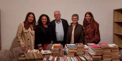 Kütüphaneciler Derneği, Fikret Demirağ Kütüphanesi’ne kitap bağışında bulundu