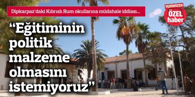 “Eğitiminin politik malzeme olmasını istemiyoruz”