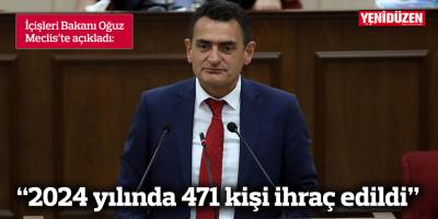 “2024 yılında 471 kişi ihraç edildi”