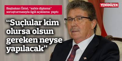 "Suçlular kim olursa olsun gereken neyse yapılacak"