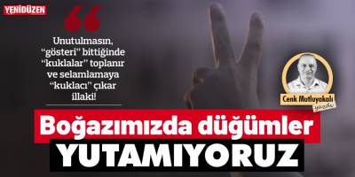 Bas bas bağırmak yetmez!