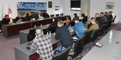 Girne Belediyesi Kent Güvenliği Birimi’ne yeni personel