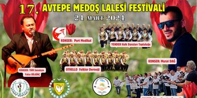 17. Avtepe Medoş Lalesi Festivali bu pazar yapılıyor