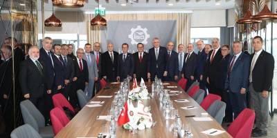Kıbrıs Türk Ticaret Odası, Bursa ve İstanbul'da temaslarda bulundu