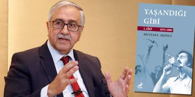 Mustafa Akıncı’nın siyasi anılarını kaleme aldığı “Yaşandığı Gibi”nin ilk cildi yayımlandı