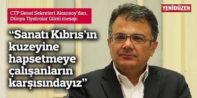 “Sanatı Kıbrıs’ın kuzeyine hapsetmeye çalışanların karşısındayız”