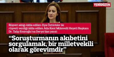 “Soruşturmanın akıbetini sorgulamak, bir milletvekili olarak görevimdir”