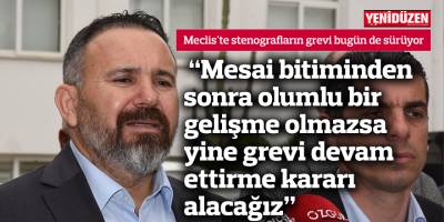 Meclis'te stenografların grevi bugün de sürüyor