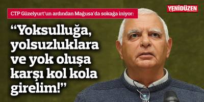 “Yoksulluğa, yolsuzluklara ve yok oluşa karşı kol kola girelim!”