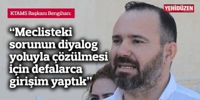 Bengihan: “Meclisteki sorunun diyalog yoluyla çözülmesi için defalarca girişim yaptık”