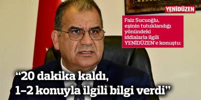 “20 dakika kaldı, 1-2 konuyla ilgili bilgi verdi”