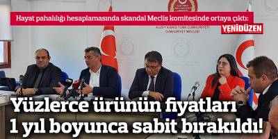 Yüzlerce ürünün fiyatları 1 yıl boyunca sabit bırakıldı!