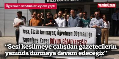 “Sesi kesilmeye çalışılan gazetecilerin yanında durmaya devam edeceğiz”