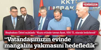 “Vatandaşımızın evinde mangalını yakmasını hedefledik”