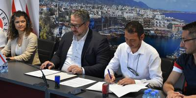 Girne Belediyesi ile Kıbrıs Türk Veteriner Hekimler Birliği arasında işbirliği protokolü imzalandı