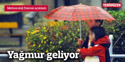 Yağmur geliyor