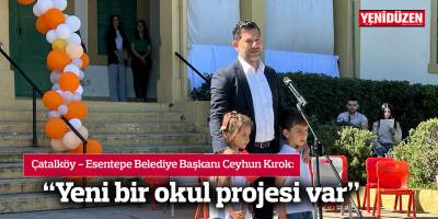 “Yeni bir okul projesi var”