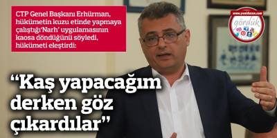 “Kaş yapacağım derken göz çıkardılar”