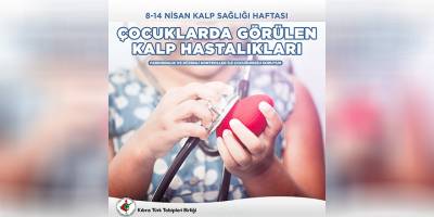 KTTB çocuklarda görülen kalp hastalıkları hakkında bilgilendirme yaptı