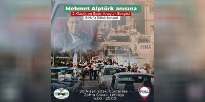 "Mehmet Alptürk Klasik ve Spor Araçlar Sergisi" 20 Nisan Cumartesi günü yapılacak