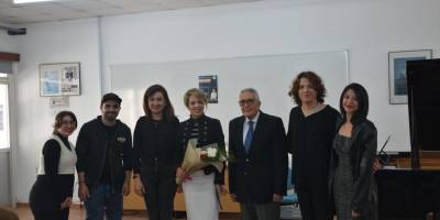 Kıbrıslı sanatçılar DAÜ’lü öğrencilerle bir araya geldi