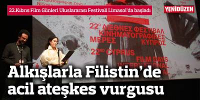 22.Kıbrıs Film Günleri Uluslararası Festivali açılış töreniyle Limasol’da başladı