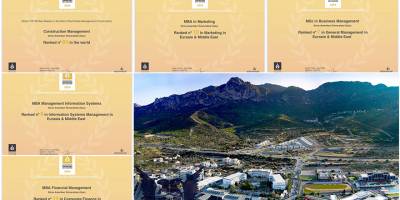 GAÜ İnşaat Yönetimi Fransa merkezli sıralama kuruluşu Eduniversal’ın ilk 100 listesinde