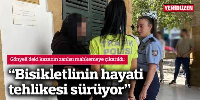 “Bisikletlinin hayati tehlikesi sürüyor”