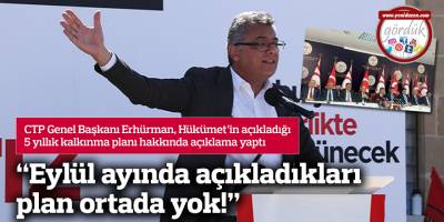 “Eylül ayında açıkladıkları plan ortada yok!”