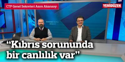 “Kıbrıs sorununda bir canlılık var”