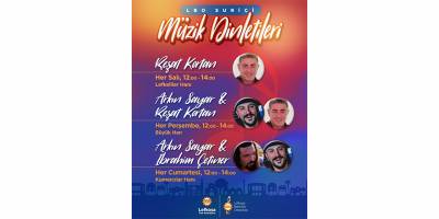 “Suriçi Müzik Dinletileri” bu akşam başlıyor