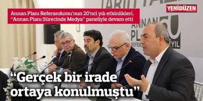 "Gerçek bir irade ortaya konulmuştu"