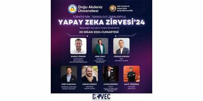 DAÜ Yapay Zeka Zirvesi'24 yarın yapılacak