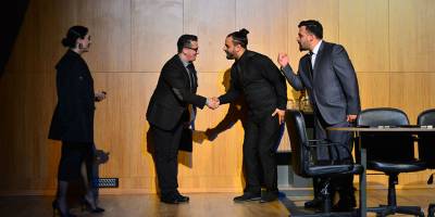 “Grönholm Metodu” oyunu LAÜ’de sahnelendi