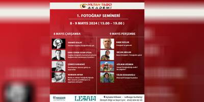  “Yıltan Taşçı Akademi I. Fotoğraf Semineri” 8 – 9 Mayıs’ta yapılacak