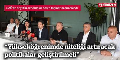 “Yükseköğrenimde niteliği artıracak politikalar geliştirilmeli”