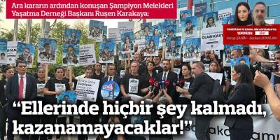 “Ellerinde hiçbir şey kalmadı, kazanamayacaklar!”