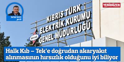 Halk Kıb – Tek’e doğrudan akaryakıt alınmasının hırsızlık olduğunu iyi biliyor