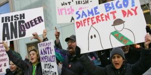 ‘Aziz Patrick Günü Yürüyüşü’nde Homofobiye boykot