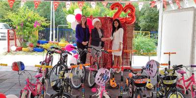 Merit otellerinden Yeşilyurt Özel Eğitim Okulu öğrencilerine destek ziyareti