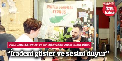 “İradeni göster ve sesini duyur”