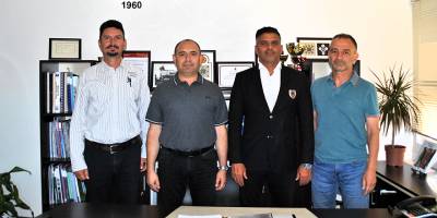 Ataser, KTMMOB Genel Başkanı Aysal’ı ziyaret etti