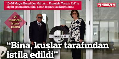 “Bina, kuşlar tarafından istila edildi” 