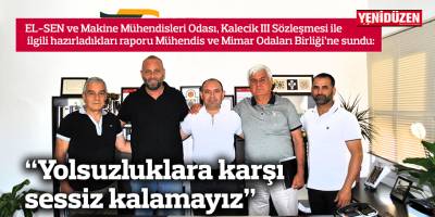 ­“Yolsuzluklara karşı sessiz kalamayız”