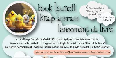 Kayla Güneşel ve “Küçük Ördek” kitabı okuyucuyla buluşuyor