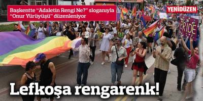 Başkentte “Adaletin Rengi Ne?’’ sloganıyla “Onur Yürüyüşü” düzenlendi